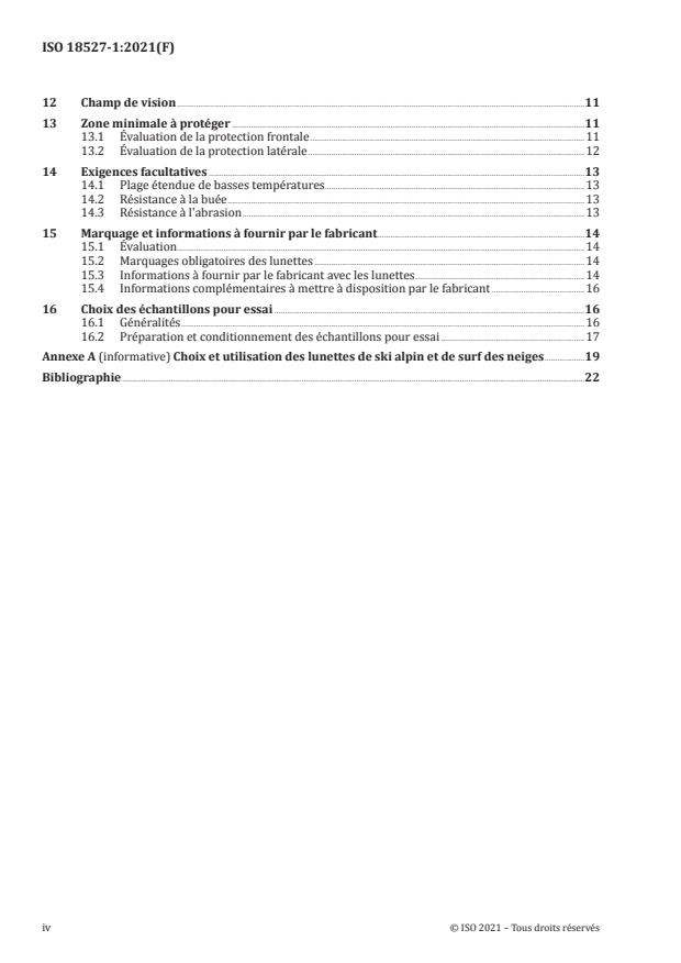 ISO 18527-1:2021 ISO 18527-1:2021 - Protection des yeux et du visage à usage sportif - Page 4 preview