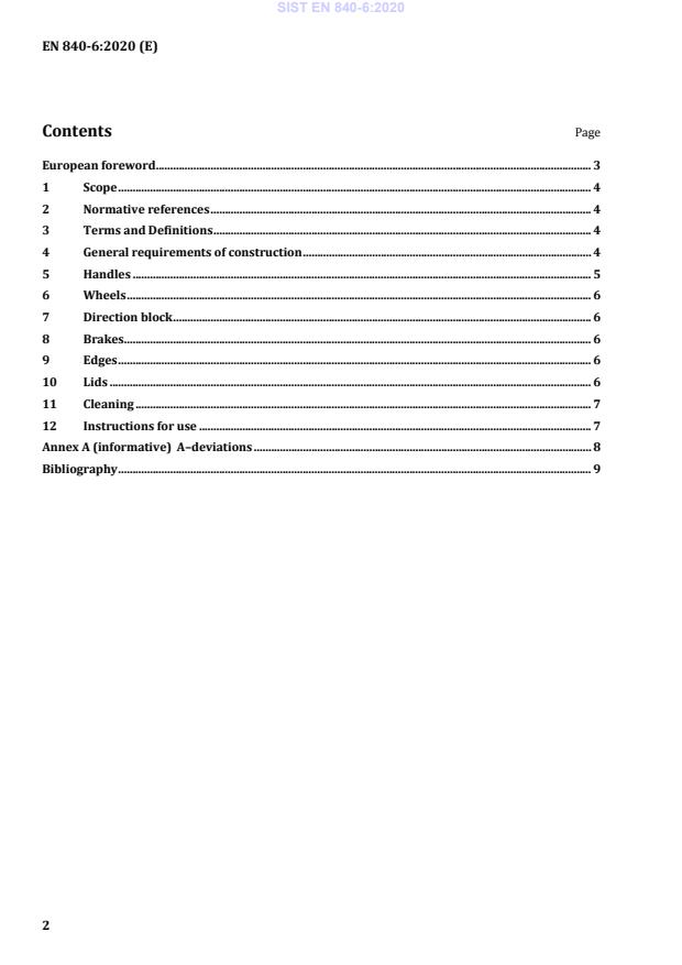 SIST EN 840-6:2020 SIST EN 840-6:2020 - Page 4 preview
