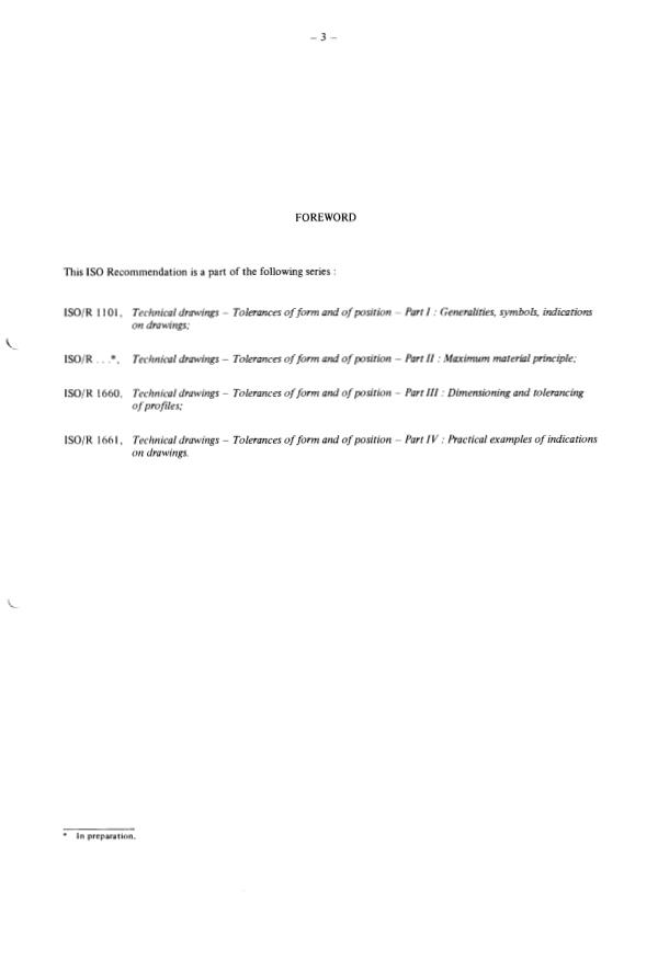 Iso R 1661 1971 Withdrawal Of Iso R 1661 1971