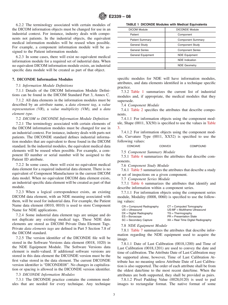ASTM E2339-08 - Standard Practice for Digital Imaging and Communication in Nondestructive Evaluation (DICONDE)