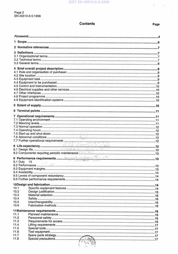 EN 45510-6-5:1999 EN 45510-6-5:2000 - Page 4 preview