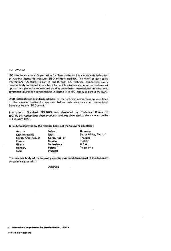 ISO 1673:1978 ISO 1673:1978 - Onions -- Guide to storage - Page 2 preview