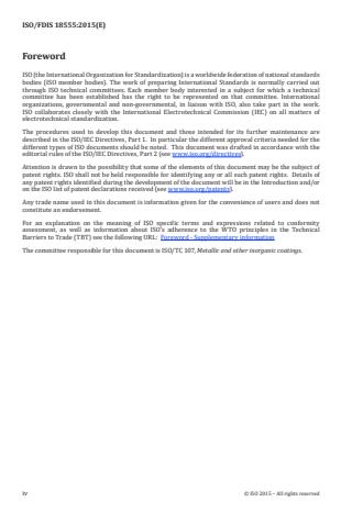 ISO 18555:2016 ISO 18555:2016 - Metallic and other inorganic coatings -- Determination of thermal conductivity of thermal barrier coatings - Page 4 preview