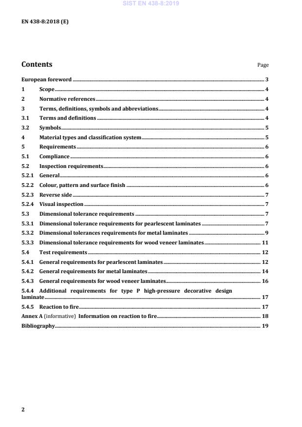 SIST EN 438-8:2019 SIST EN 438-8:2019 - Page 4 preview