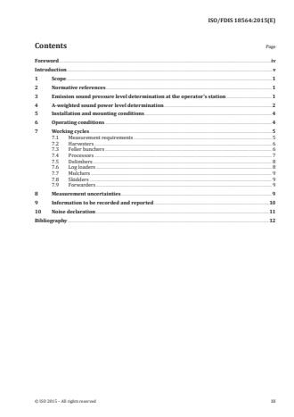 ISO 18564:2016 - Machinery for forestry -- Noise test code