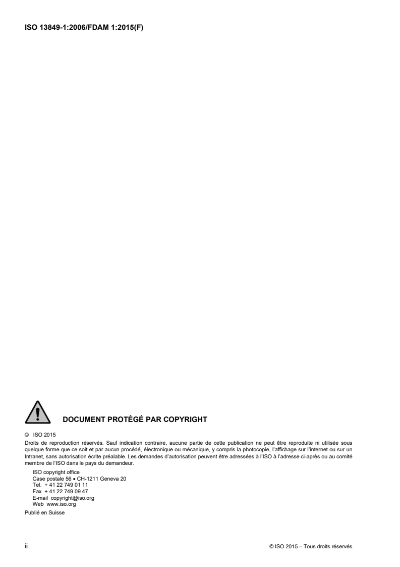 ISO 13849-1:2006/FDAmd 1 ISO 13849-1:2006/FDAmd 1 - Page 2 preview