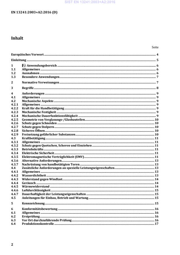 SIST EN 13241:2003+A2:2016 SIST EN 13241:2003+A2:2016 (DE) - Page 4 preview