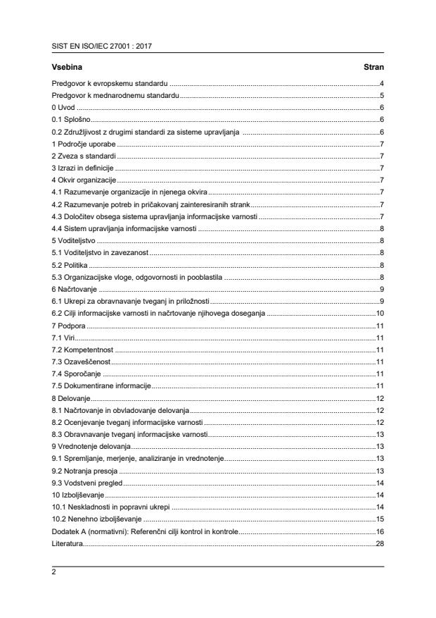 SIST EN ISO/IEC 27001:2017 SIST EN ISO/IEC 27001:2017 - Page 4 preview