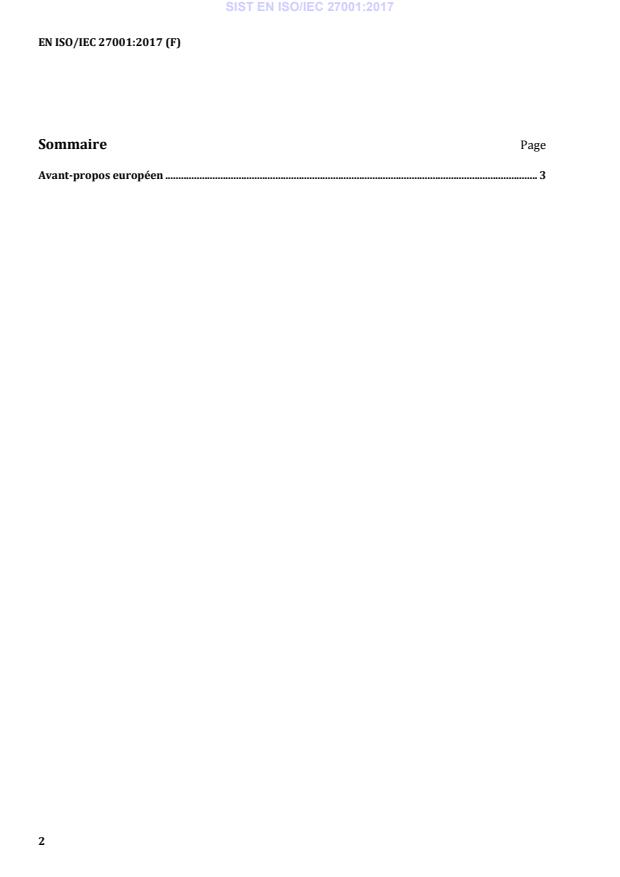 SIST EN ISO/IEC 27001:2017 SIST EN ISO/IEC 27001:2017 (FR) - Page 4 preview