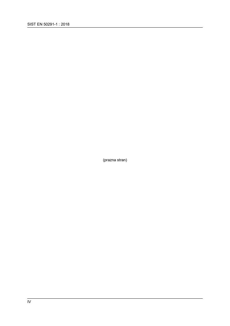 SIST EN 50291-1:2018 SIST EN 50291-1:2018 - Page 4 preview