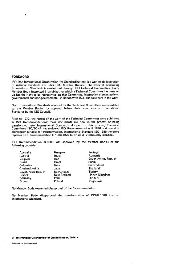 ISO 1686:1976 ISO 1686:1976 - Sodium and potassium silicates for industrial use -- Samples and methods of test -- General - Page 2 preview