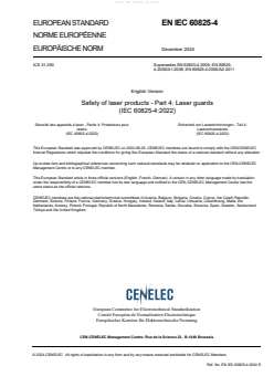 EN 60825-4:2025 - BARVE - Page 3 preview