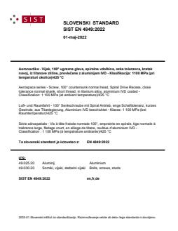 EN 4849:2022 - Page 1 preview