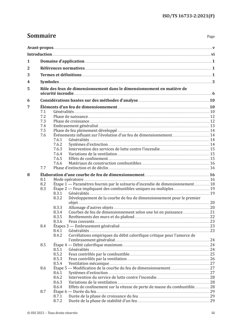 ISO/TS 16733-2:2021 - Ingénierie de la sécurité incendie — Sélection de scénarios d'incendie et de feux de dimensionnement — Partie 2: Feu de dimensionnement
Released:6/4/2021