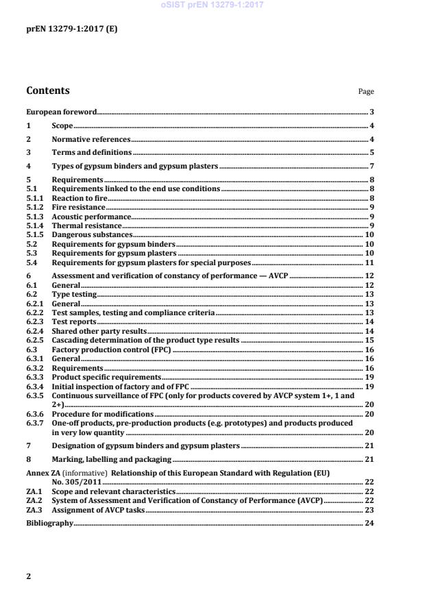 FprEN 13279-1 prEN 13279-1:2017 - Page 4 preview