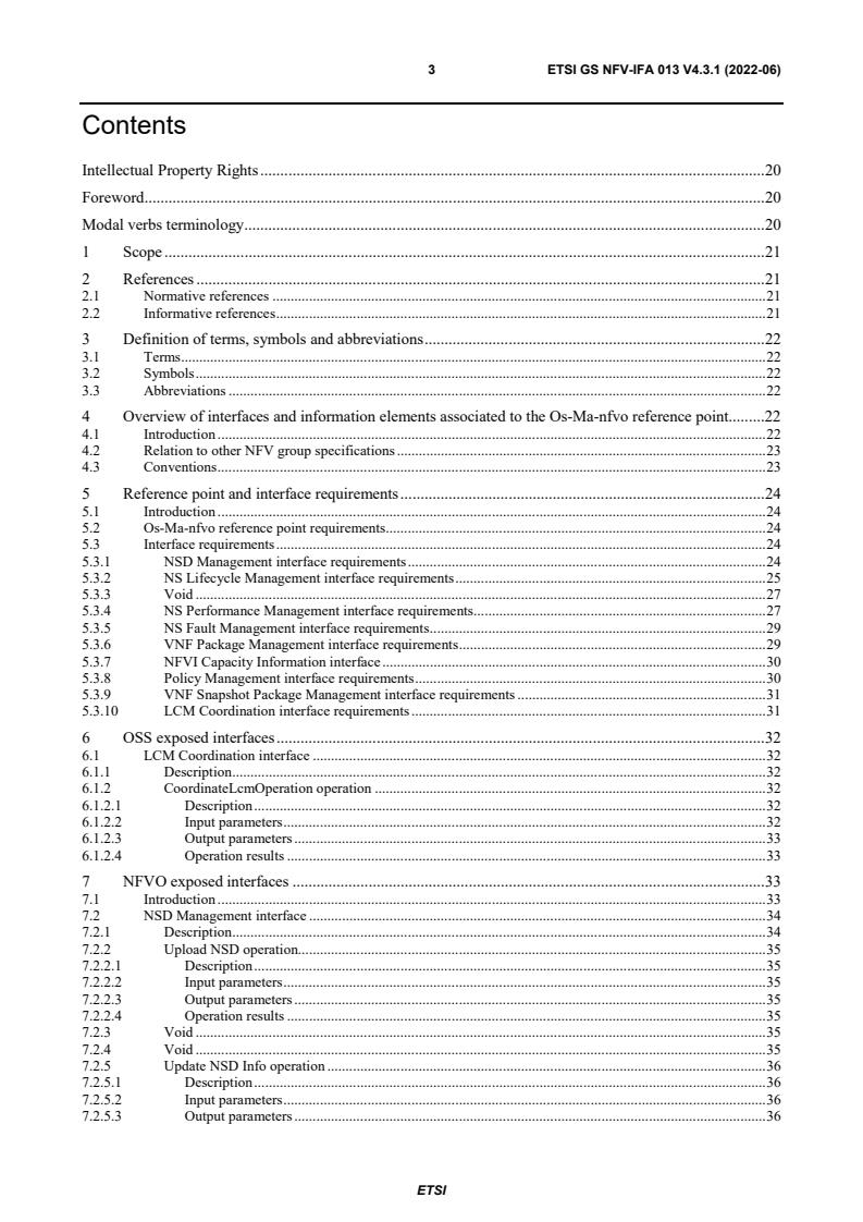 ETSI GS NFV-IFA 013 V4.3.1 (2022-06) - Network Functions Virtualisation (NFV) Release 4; Management and Orchestration; Os-Ma-nfvo reference point - Interface and Information Model Specification