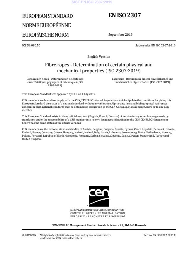 SIST EN ISO 2307:2019 - BARVE na PDF-str 19