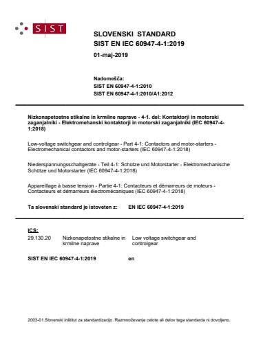 EN IEC 60947-4-1:2019 - BARVE na PDF-str 120,164,172. Brez vodnega pretiska (vodni pretisk se ponekod prestavi na sredino strani)
