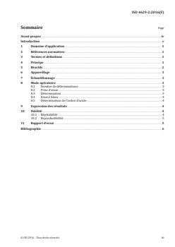 ISO 4629-2:2016 - Liants pour peintures et vernis — Détermination de l'indice d'hydroxyle — Partie 2: Méthode titrimétrique utilisant un catalyseur
Released:6/2/2016 - Page 3 preview