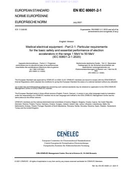 SIST EN IEC 60601-2-1:2021 - Page 3 preview