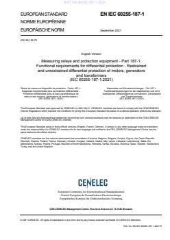 EN 60255-187-1:2021 - BARVE. Del IEC standarda tudi zip file "1111235_187_1_External_Internal_YY0_50Hz_4KHz". - Page 3 preview