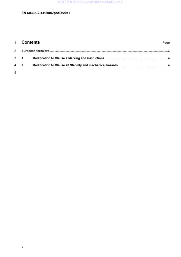EN 60335-2-14:2006/FprAD:2021 EN 60335-2-14:2007/oprAD:2017 - Page 4 preview