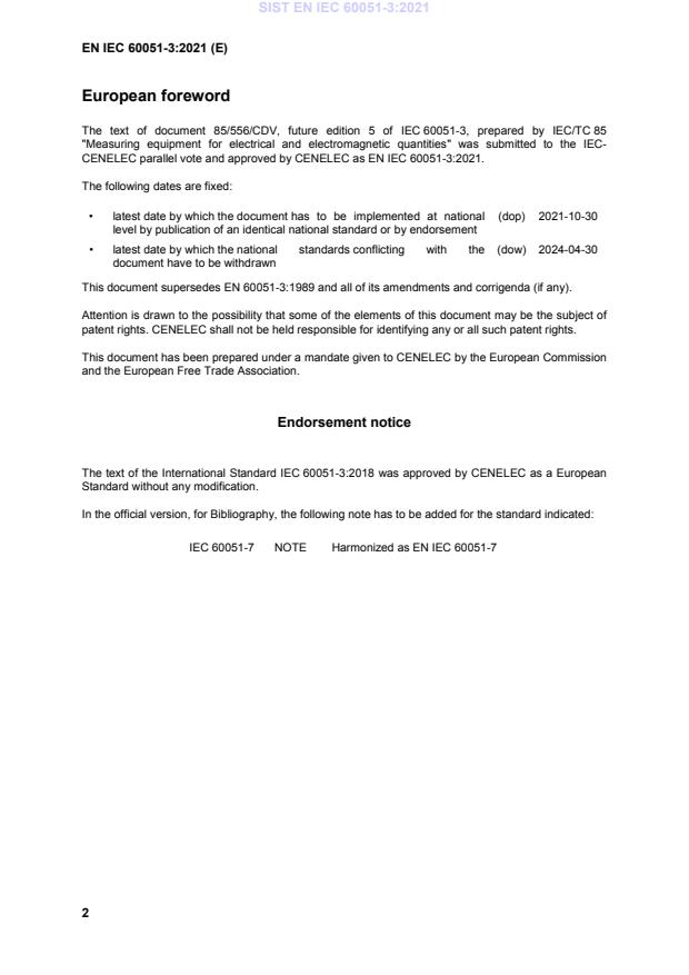 EN IEC 60051-3:2021 EN IEC 60051-3:2021 - Page 4 preview