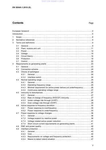 EN 50549-1:2019 EN 50549-1:2019 - BARVE na PDF-str 23,42,43,67,68,69 - Page 4 preview