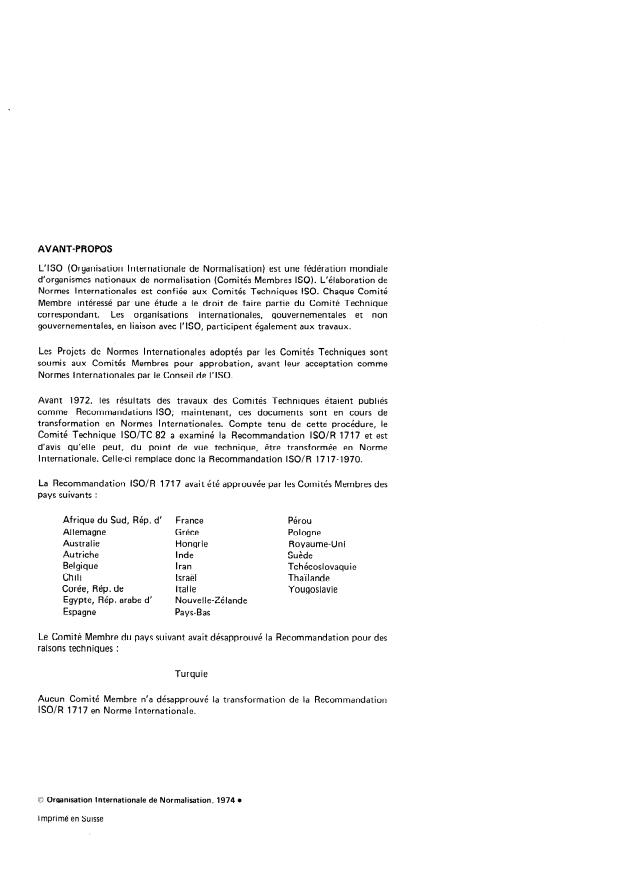 SIST ISO 1717:1997 ISO 1717:1974 - Forage des roches -- Fleurets et taillants rotatifs de forage a sec -- Dimensions de raccordement - Page 2 preview