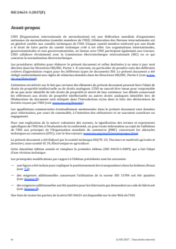 ISO 24631-1:2017 ISO 24631-1:2017 - Identification des animaux par radiofréquence — Partie 1: Évaluation de la conformité des transpondeurs RFID à l'ISO 11784 et à l'ISO 11785 (y compris l'attribution et l'utilisation d'un code de fabricant)
Released:9/15/2017 - Page 4 preview