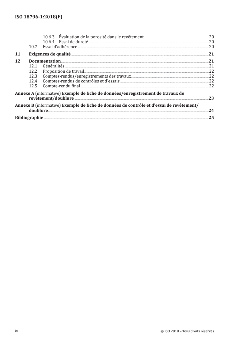 ISO 18796-1:2018 ISO 18796-1:2018 - Industries du pétrole, de la pétrochimie et du gaz naturel — Revêtement de protection interne et doublure des récipients de production en acier au carbone — Partie 1: Exigences techniques
Released:12/19/2018 - Page 4 preview