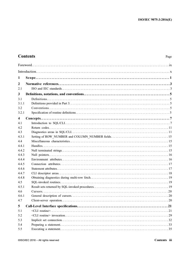 ISO/IEC 9075-3:2016 - Information technology -- Database languages -- SQL