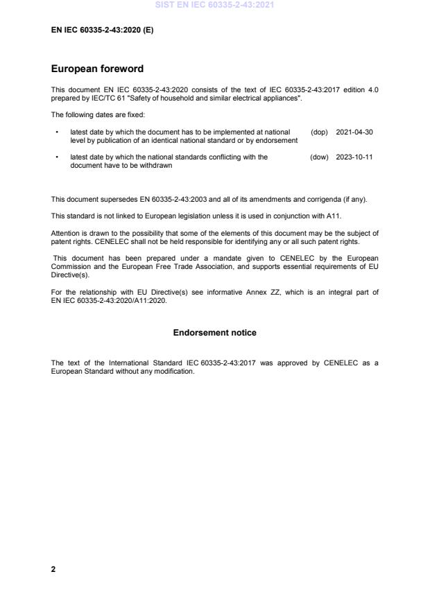 EN IEC 60335-2-43:2020 EN IEC 60335-2-43:2021 - Page 4 preview