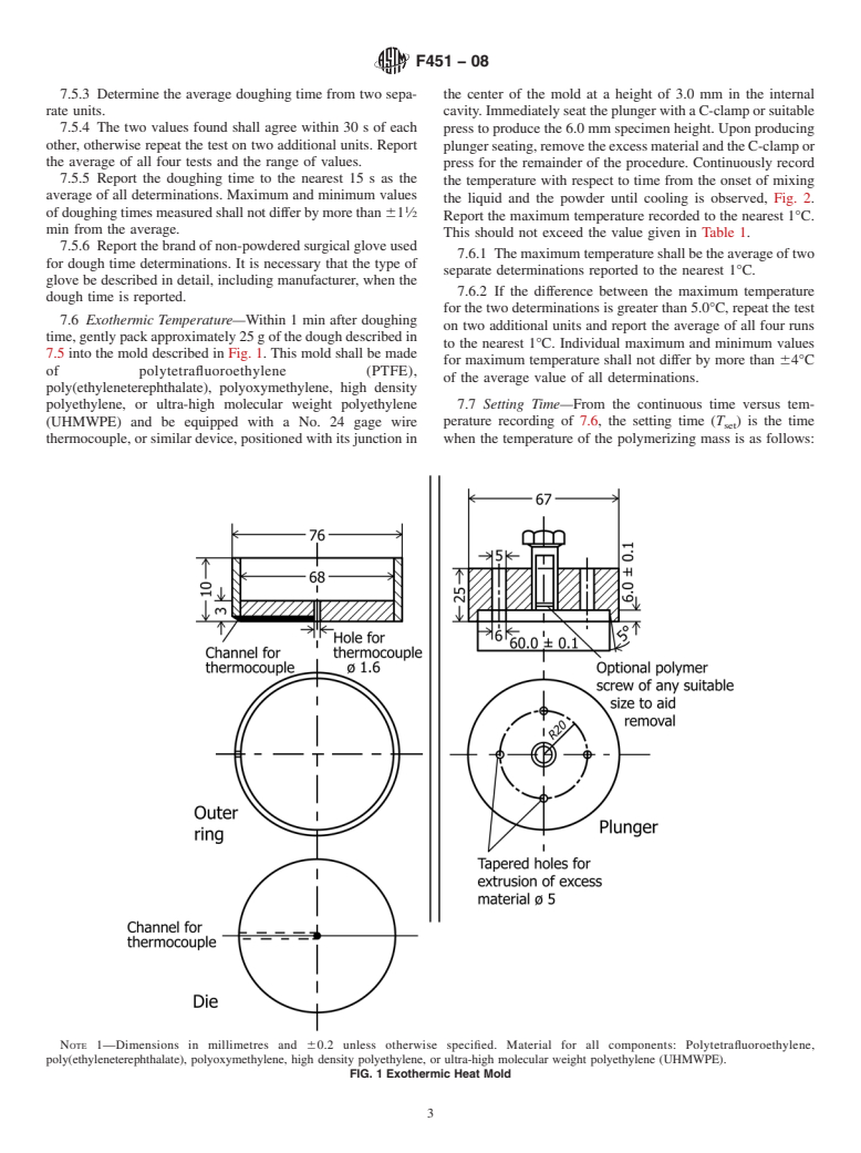 ASTM F451-08 - Standard Specification for  Acrylic Bone Cement