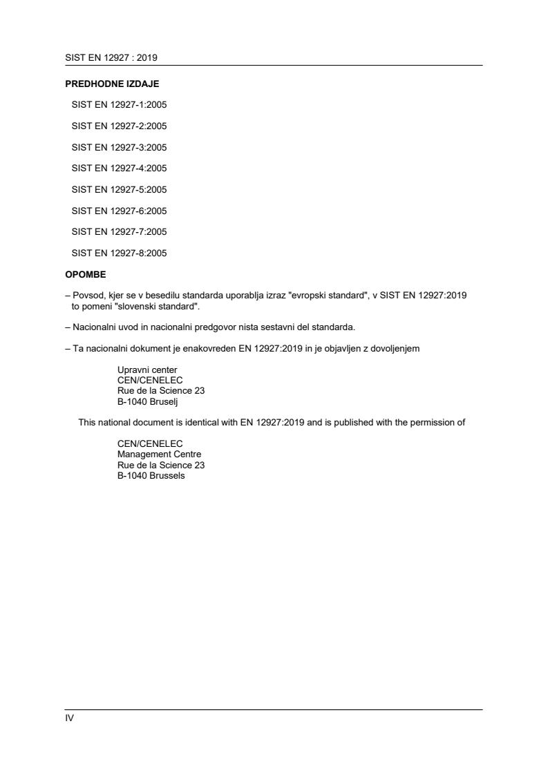 SIST EN 12927:2019 SIST EN 12927:2019 - Page 4 preview