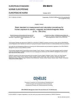 EN 50413:2021 - Page 3 preview