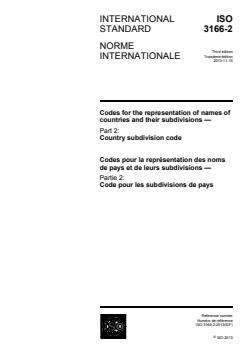 ISO 3166-2:2013 ISO 3166-2:2013 - Page 1 preview