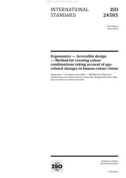 prEN ISO 24505 prEN ISO 24505:2017 - BARVE - Page 3 preview