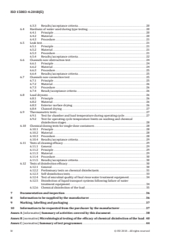 ISO 15883-4:2018 ISO 15883-4:2018 - Washer-disinfectors — Part 4: Requirements and tests for washer-disinfectors employing chemical disinfection for thermolabile endoscopes
Released:11/12/2018 - Page 4 preview