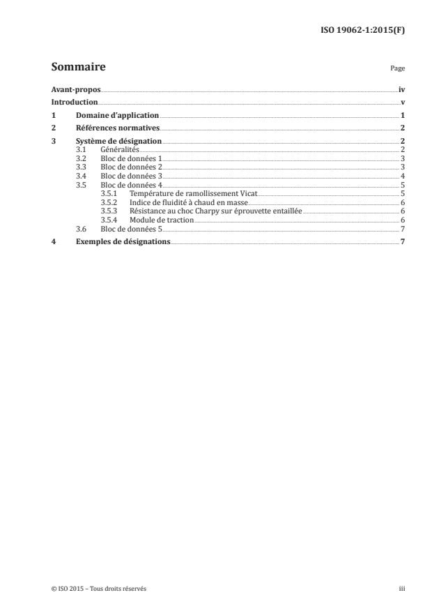 ISO 19062-1:2015 - Plastiques -- Acrylonitrile-butadiène-styrène (ABS) pour moulage et extrusion