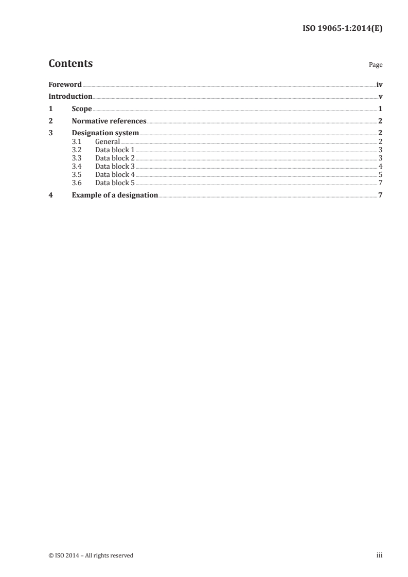 ISO 19065-1:2014 - Plastics — Acrylonitrile-styrene-acrylate (ASA), acrylonitrile-(ethylene-propylene-diene)-styrene (AEPDS) and acrylonitrile-(chlorinated polyethylene)-styrene (ACS) moulding and extrusion materials — Part 1: Designation system and basis for specifications
Released:11/17/2014