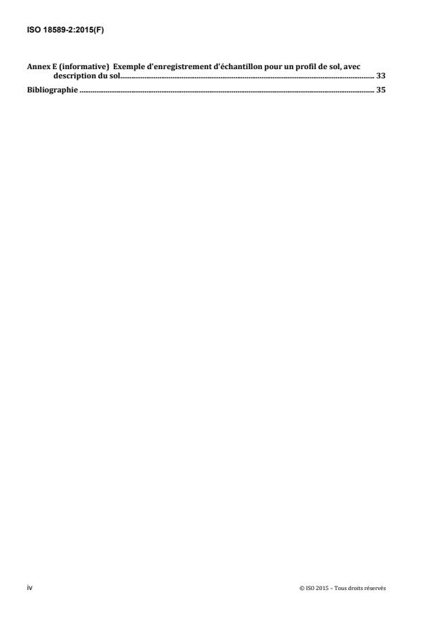ISO 18589-2:2015 ISO 18589-2:2015 - Mesurage de la radioactivité dans l'environnement -- Sol - Page 4 preview