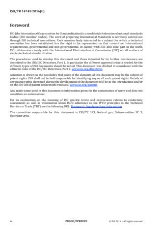 ISO/TR 14749:2016 ISO/TR 14749:2016 - Natural gas -- Online gas chromatograph for upstream area - Page 4 preview