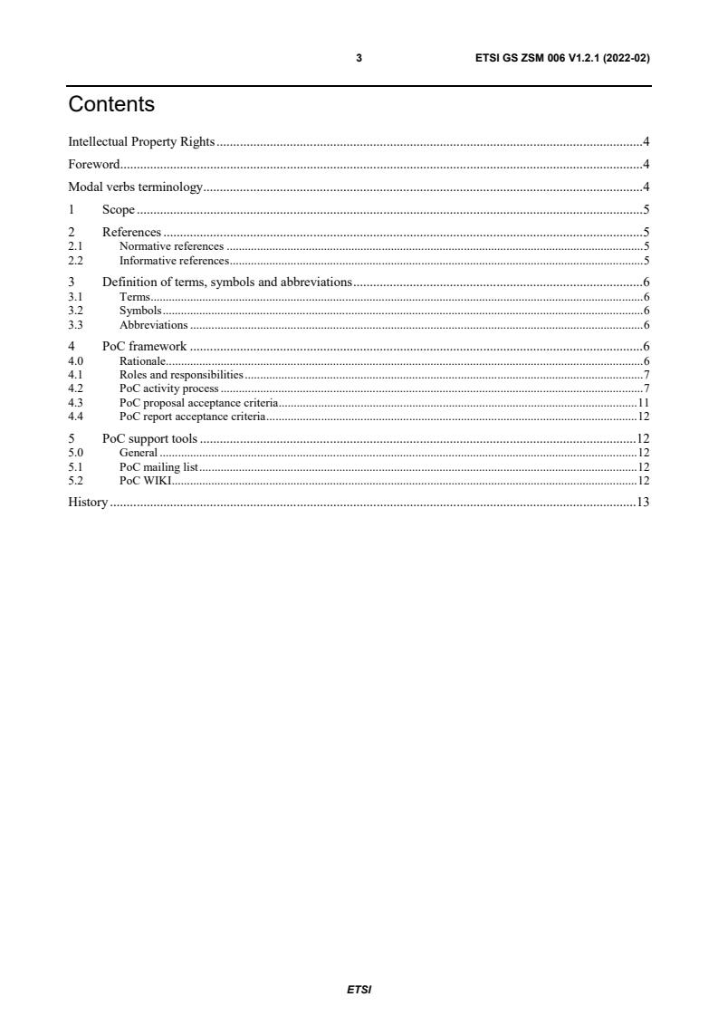 ETSI GS ZSM 006 V1.2.1 (2022-02) ETSI GS ZSM 006 V1.2.1 (2022-02) - Zero-touch network and Service Management (ZSM); Proof of Concept Framework
