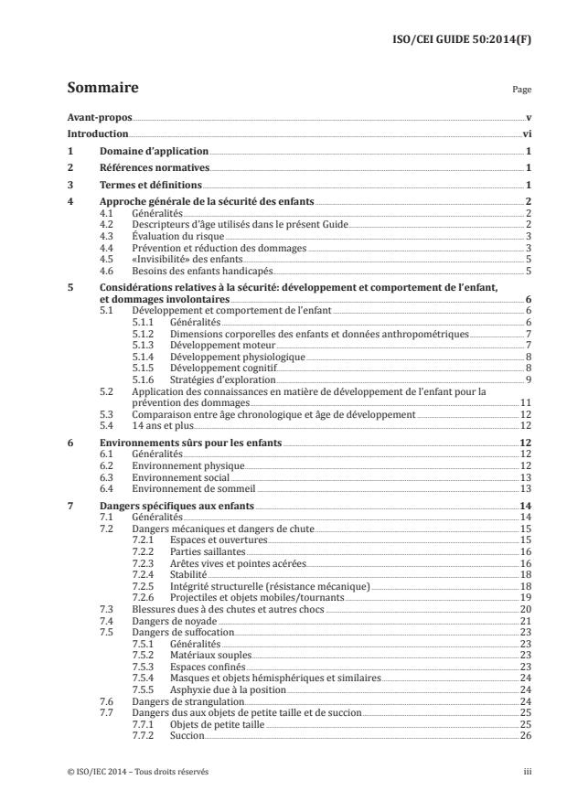 ISO/IEC Guide 50:2014 - Aspects liés a la sécurité -- Principes directeurs pour la sécurité des enfants dans les normes et autres spécifications