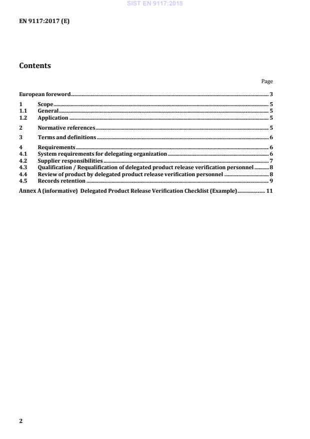 EN 9117:2017 EN 9117:2018 - Page 4 preview