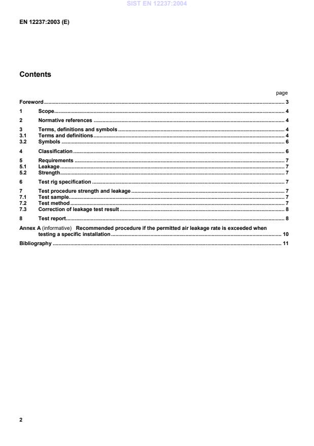 SIST EN 12237:2004 SIST EN 12237:2004 (en) - Page 4 preview