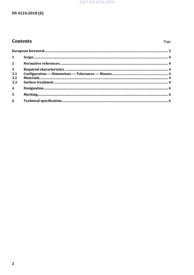 EN 4124:2018 EN 4124:2018 - Page 4 preview