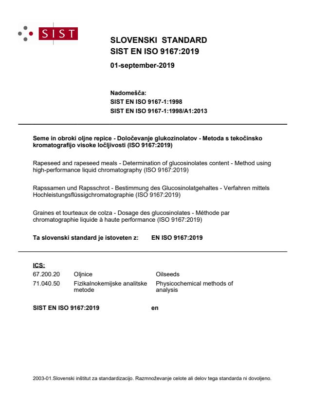 SIST EN ISO 9167:2019