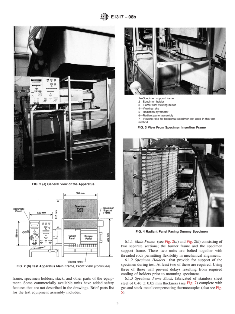 ASTM E1317-08b - Standard Test Method for Flammability of Marine Surface Finishes